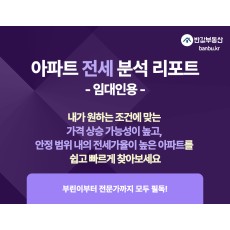 아파트 전세 분석 리포트 (임대인용)